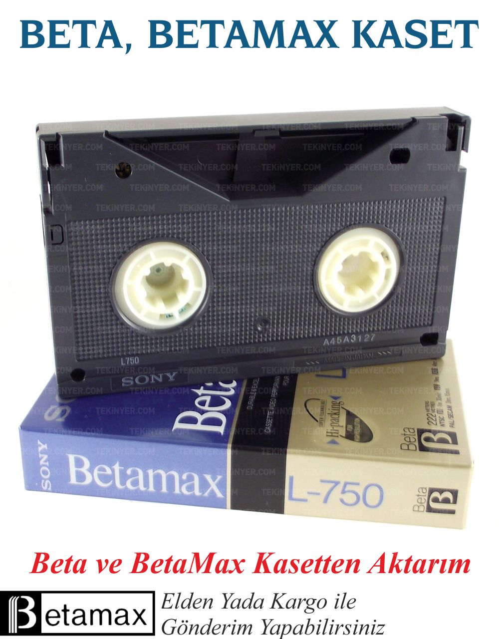 Betamax Kasetten Kayıt Aktarım