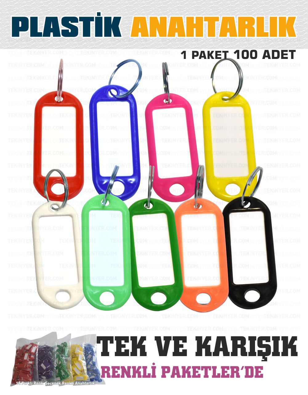 Adana Plastik Anahtarlık