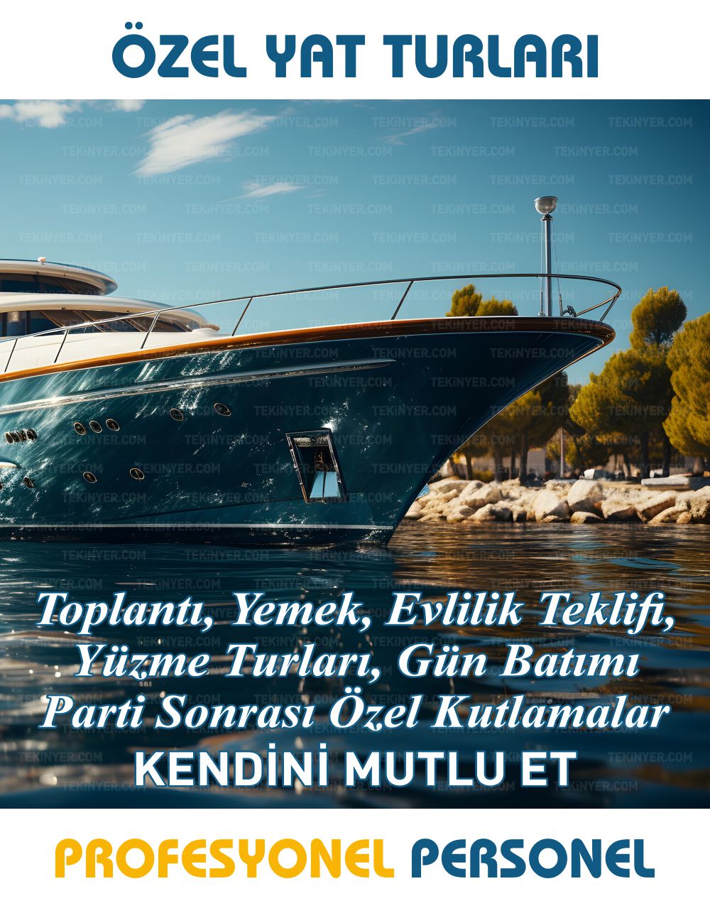 Ucuz Tekne Kiralama Organizasyon