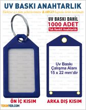  Depotto kapaksız plastik anahtarlık