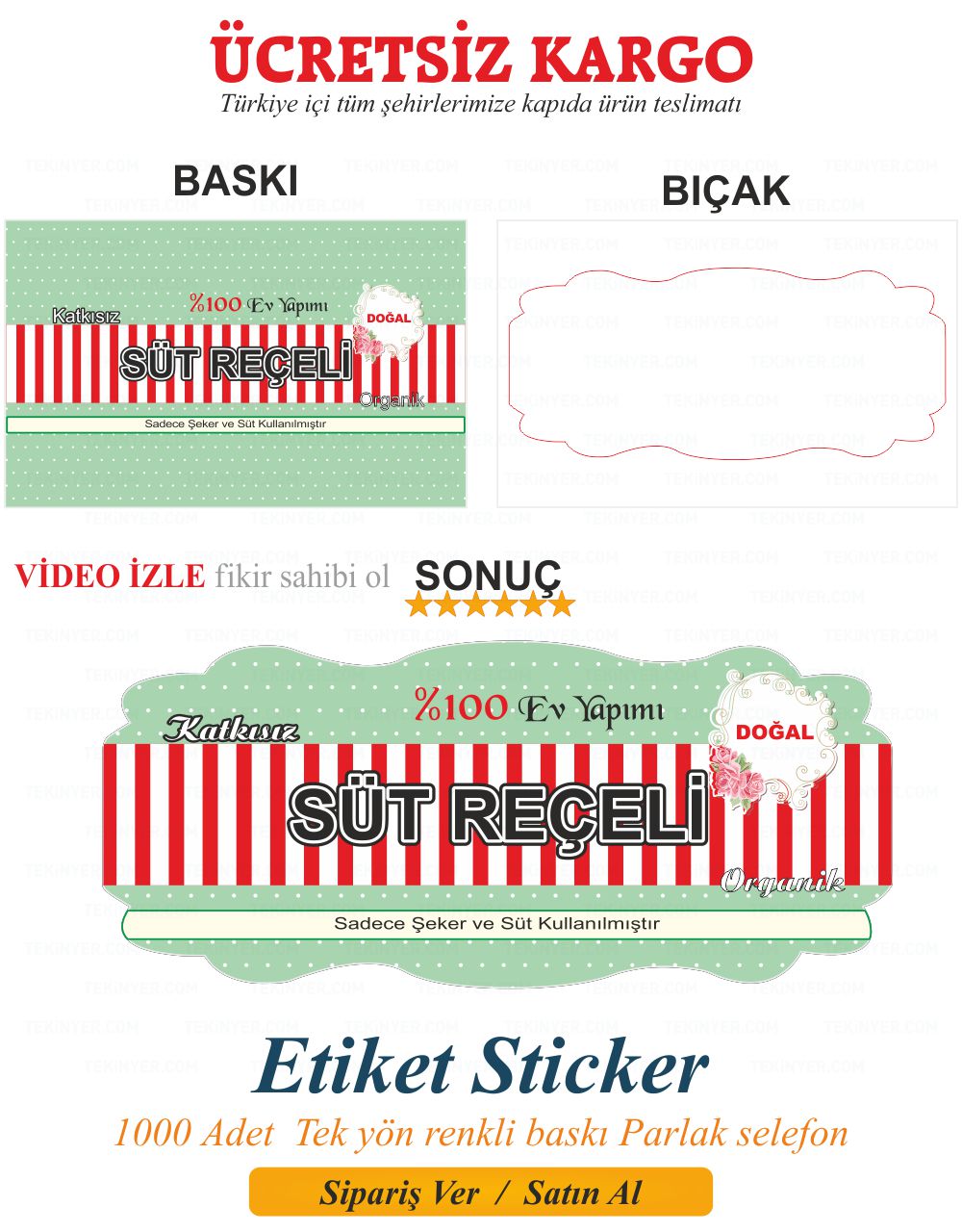 Etiket Sticker