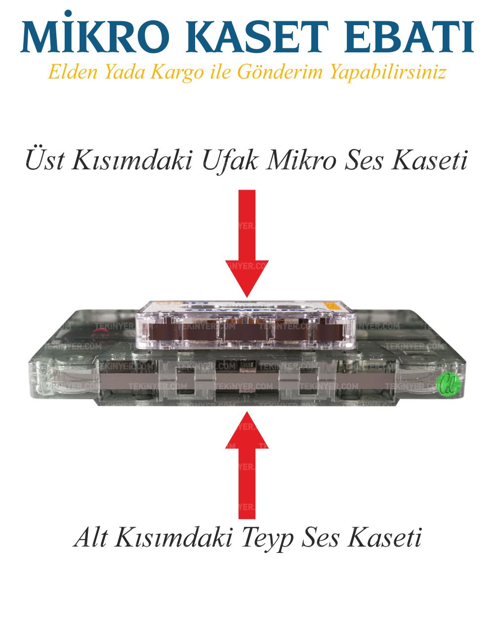 Micro Kaset Kayıt Aktarım Analog Dijital