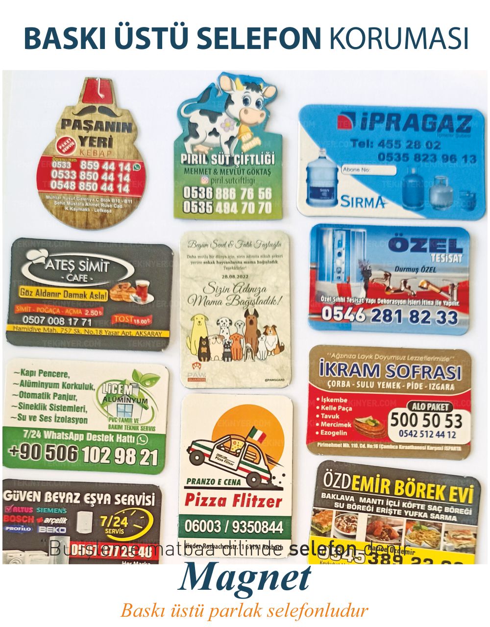 Magnet parlak selefon Selefon Koruması