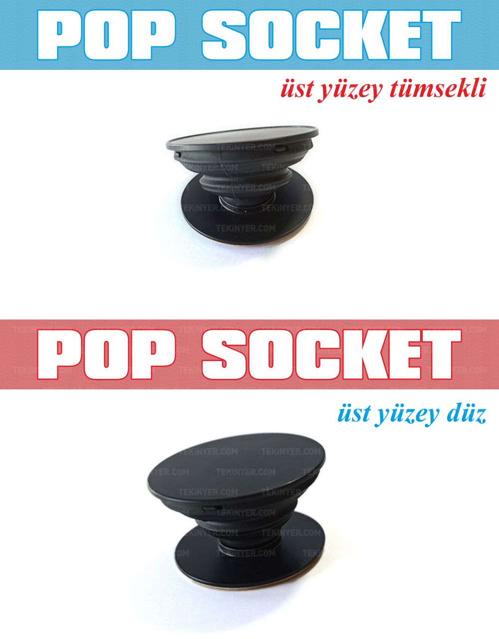 Pop Socket, Telefon tutacak Malzemesi