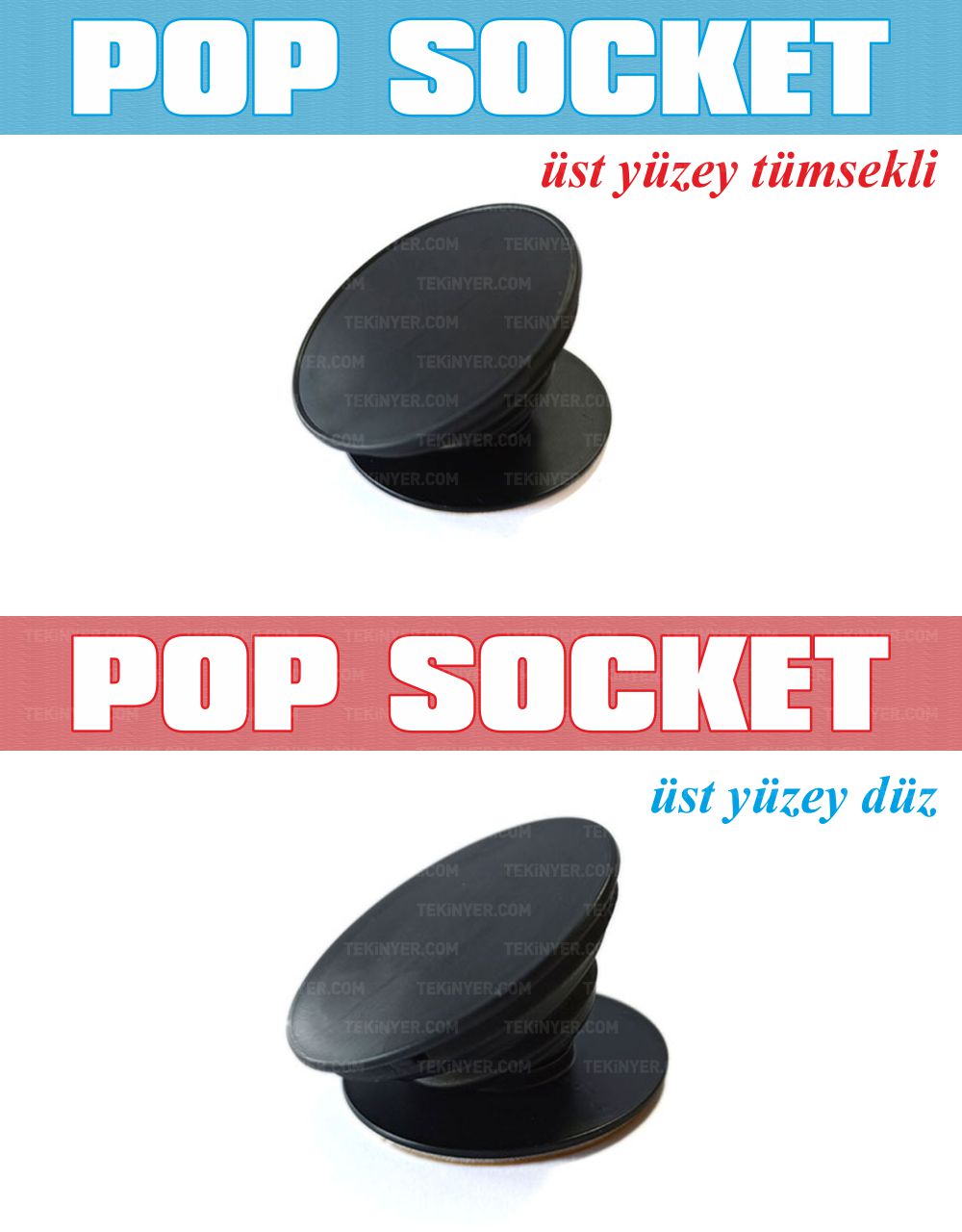 Pop Socket, Telefon tutacak Orta kalınlık