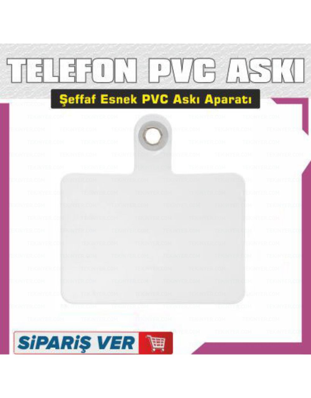 Telefon Askı Aparatı PVC kılıf askı bağlantı aparatı